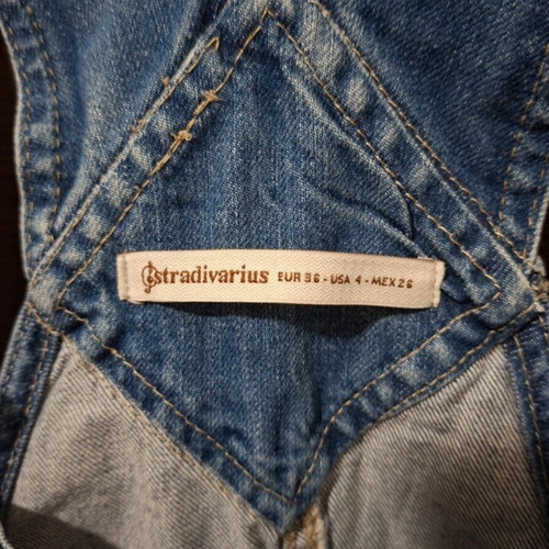 Stradivarius denim shorts overall like new, blue, size S