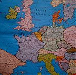  Πολιτικός χάρτης Ευρώπης τοιχου