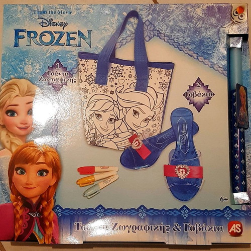 Frozen Elsa Easter Candle new with bag, shoes and markers