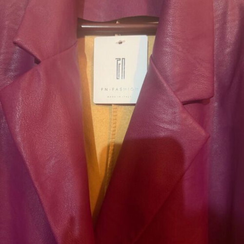Spring leather jacket new