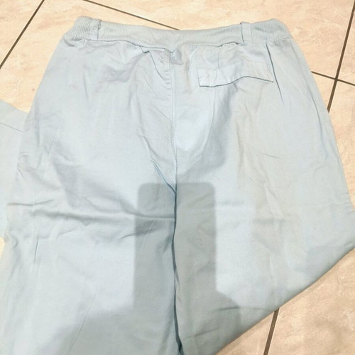 Fabric pants M/L like new, blue