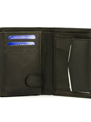 Marvel leather wallet black new