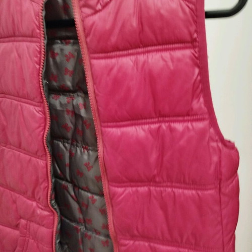 Abel & Lula sleeveless jacket like new, size 12, pink