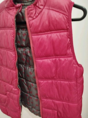 Abel & Lula sleeveless jacket like new, size 12, pink