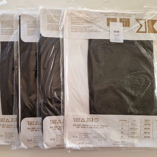 Kalogiropoulos 20den tights, pack of 4, fume color, small size