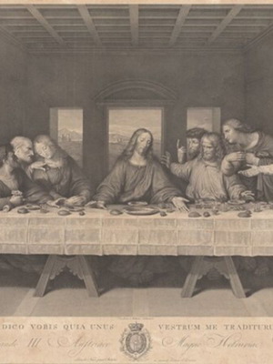 Πίνακας The Last Supper Raphael Morghen καινούργιο πιστό αντίγραφο