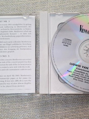 Ludwig van Beethoven Klavierkonzert Nr. 3 CD σαν καινούργιο, κλασσική
