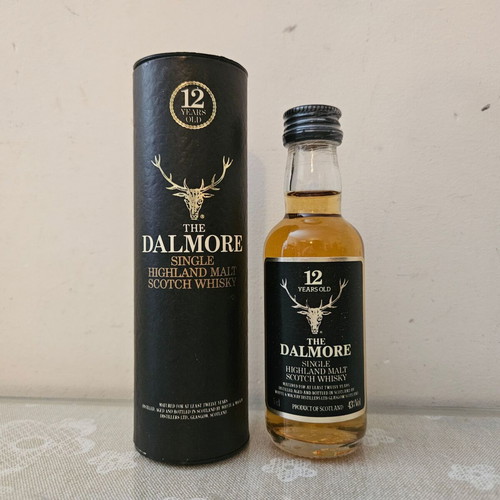 Dalmore 12yo Single Malt Whisky miniature new