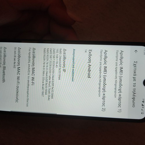 Xiaomi A3 3/64 smartphone, like new, black, dual SIM