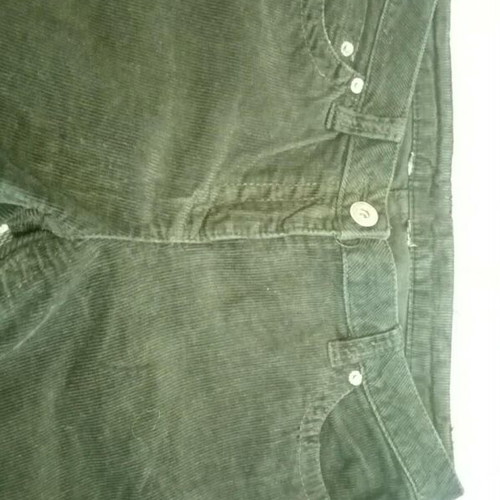 Dorothy Perkins black corduroy flare pants size 40 like new