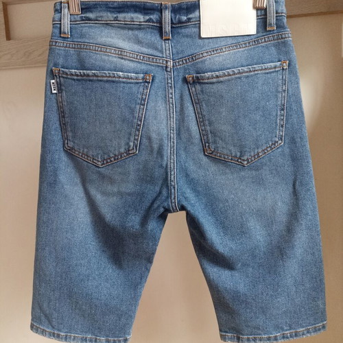 MSGM women's denim shorts like new, size S, blue