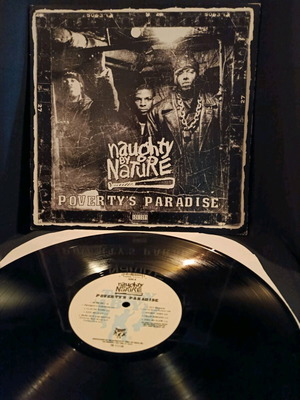 Naughty By Nature Poverty's Paradise vinyl used, hip hop