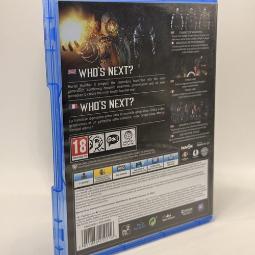 Mortal Kombat X PS4 used action adventure game