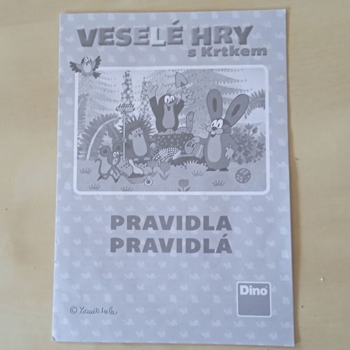 Επιτραπέζιο παιχνίδι Dino Veselé hry s Krtkem μεταχειρισμένο