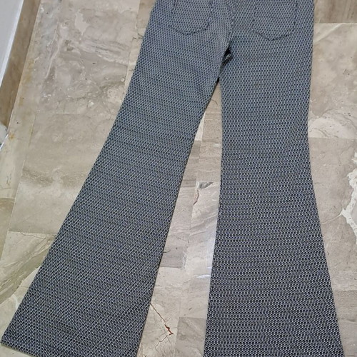 Shine 2gether women's flare pants like new, Small, black and white