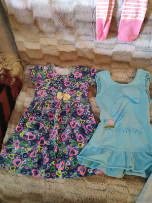 Girls' clothes for 3-4 years old in good condition, pack of 5