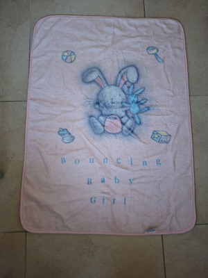 Baby blanket used for stroller or crib 80×110cm
