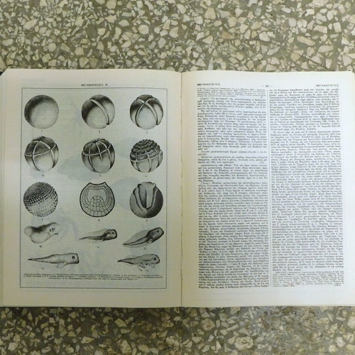 Eleftheroudakis Encyclopedic Dictionary used, 12 volumes 1965 edition