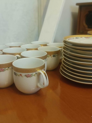Butchenruther σετ 11 μικρά φλιτζάνια με πιατάκια σαν καινούργιο