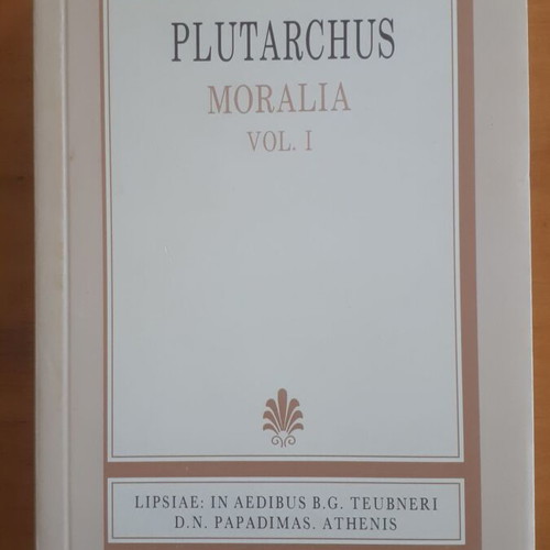 Plutarchus Moralia Vol I like new