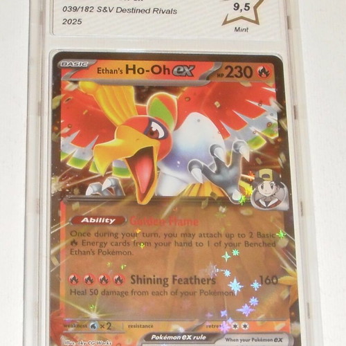 Pokemon Graded Holo Card in Mint condition