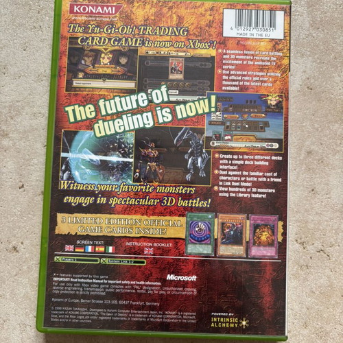Yu-Gi-Oh! Dawn of Destiny Xbox Original game used, English complete