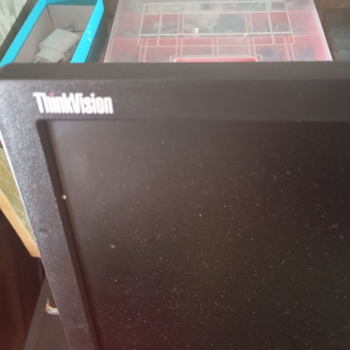 Monitor used in very good working condition with minor scratch