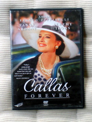 Callas Forever DVD used, biography drama