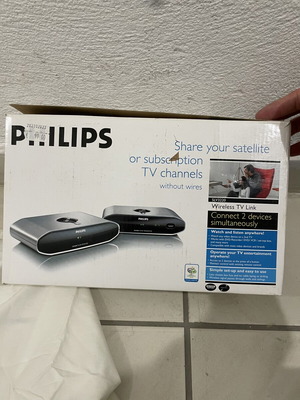 Philips Wireless TV Link SLV3220 new, image and audio transmitter