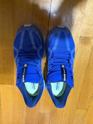 Nike Air Zoom 46 athletic shoes used, blue