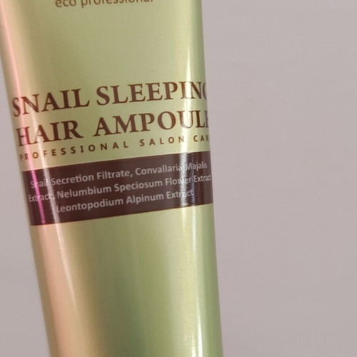 La'dor Snail Sleeping Hair Ampoule new 20ml hair treatment