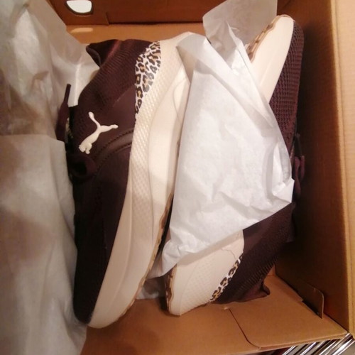 Puma Softride Mayve Animal Wns shoes new in box, brown