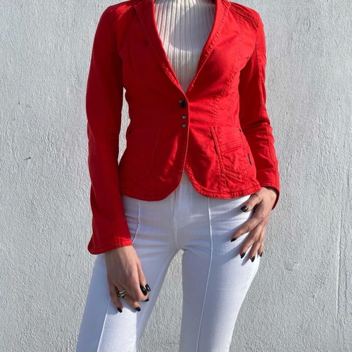 Marc Cain red jacket like new, size S