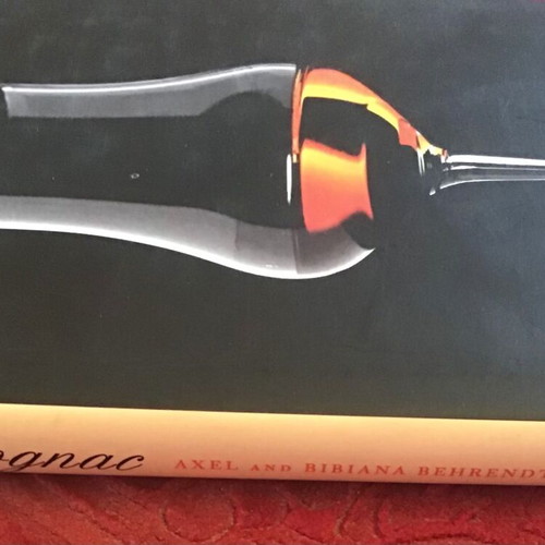Cognac hardcover book like new, English