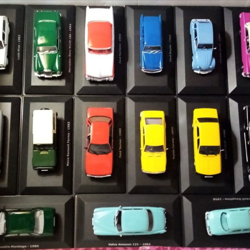 Hachette Unforgettable Cars Collection Model Cars used, scale 1:43
