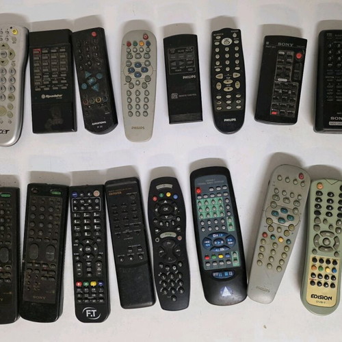Remote controls used for TV and audio devices