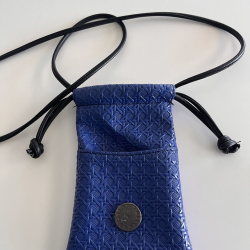 Christina Malle crossbody phone pouch, electric blue