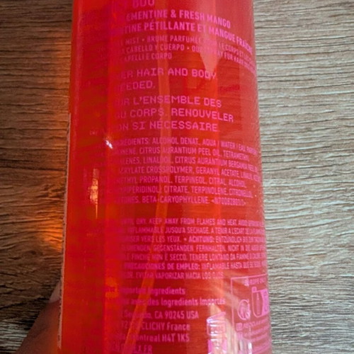 NYX Professional Makeup Fat Oil Body Mist Juicy Boo 160ml new