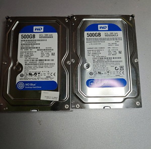 2x wd 500gb 3.5