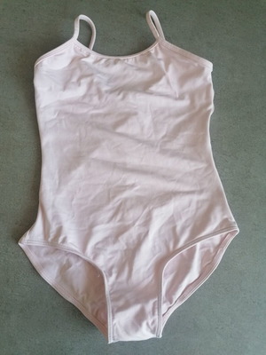 Leotard for girls like new, pink, size 6-8 years