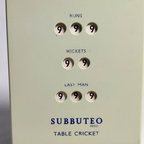 Subbuteo table cricket score counter like new from 1975