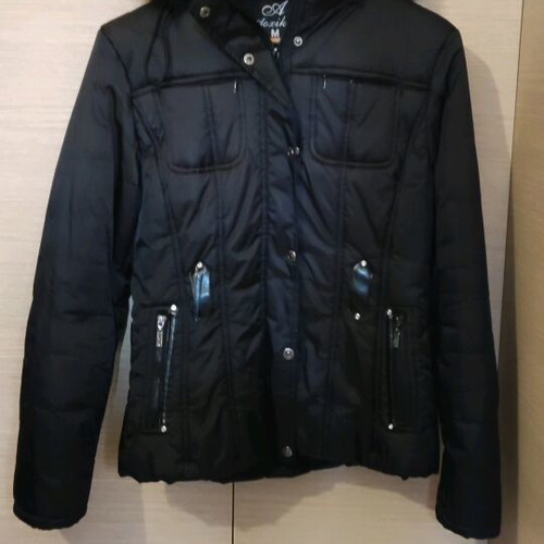 Women's jacket used, size M, black
