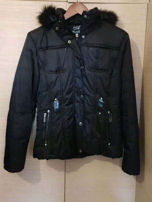 Women's jacket used, size M, black