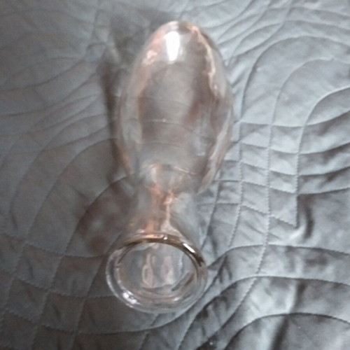 Glass male urinal (duck) like new, very old/antique