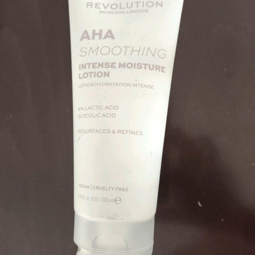 Revolution Skincare London body lotion used with glycolic acid 200ml