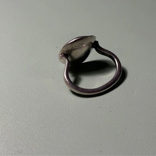 Handmade ring 18K gold and 925 silver used, vintage design