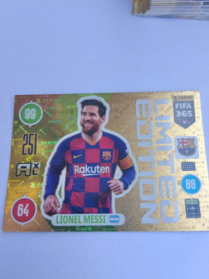 Panini FIFA 365 2021 limited edition κάρτα Messi