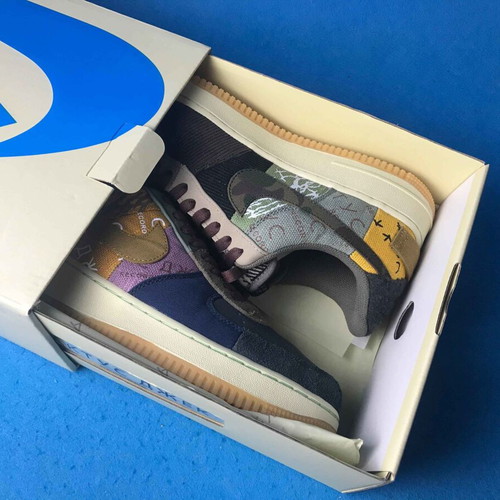 Nike Air Force 1 Low Multi Color Patchwork new handmade sneakers