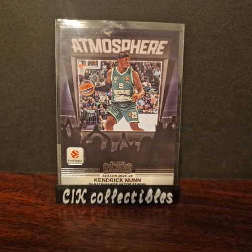 Panini Euroleague Contenders Panathinaikos Nunn Atmosphere card new