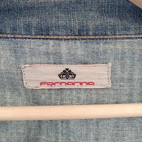Fornarina denim jacket like new, size L with slim fit